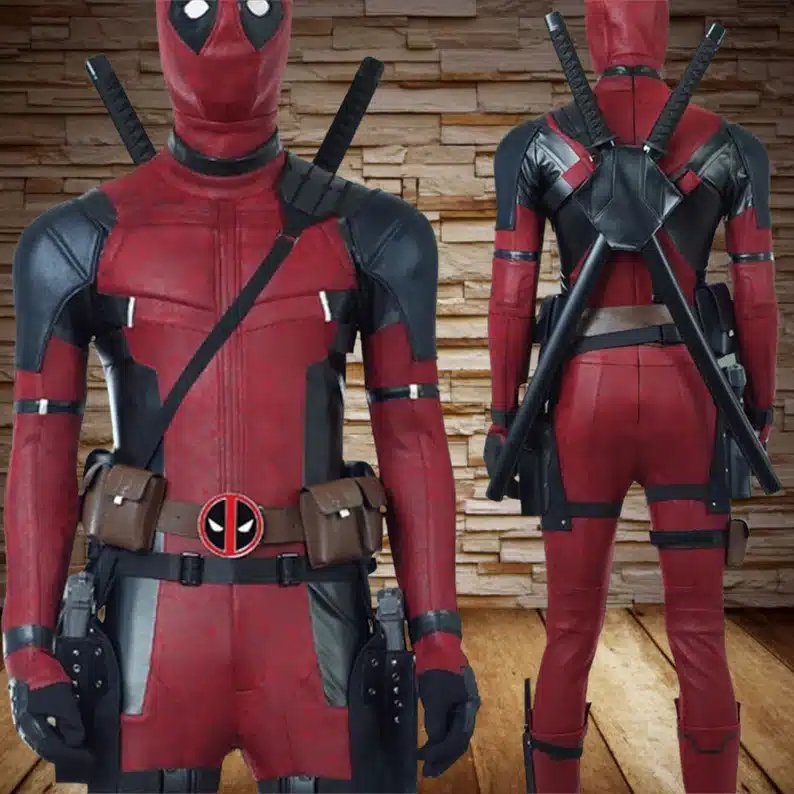Deadpool adult cosplay suit