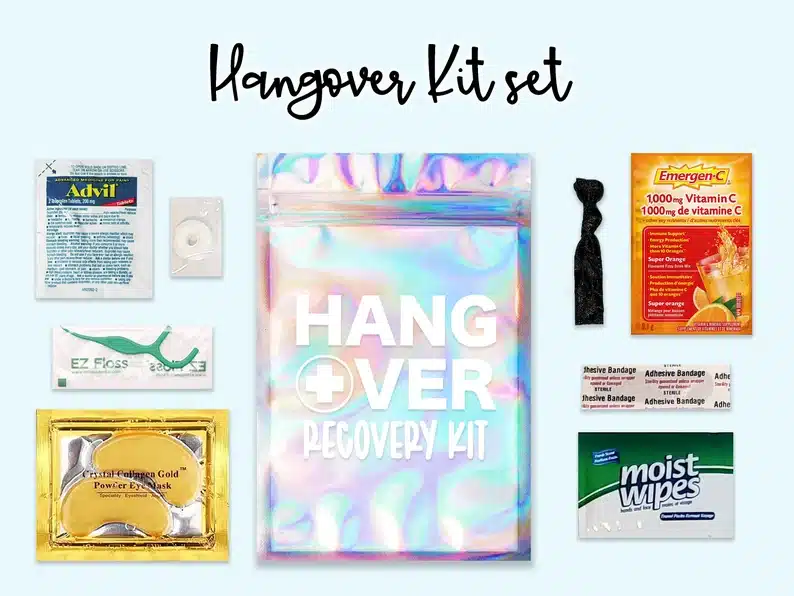 Welcome Gifts for Vacation Rental Guests - hangover kit!