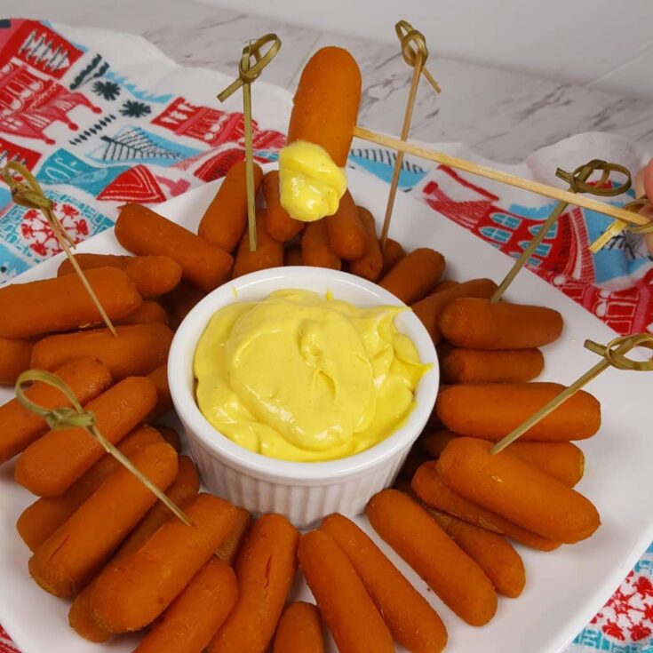 Image for Vegetarian/Vegan Carrot Tail Wieners.