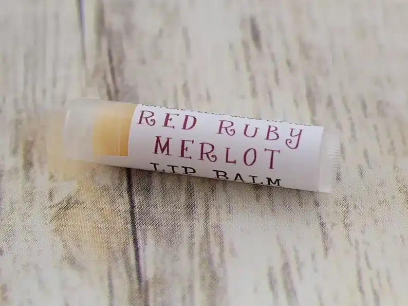 Ruby Merlot Flavored Lip Balm