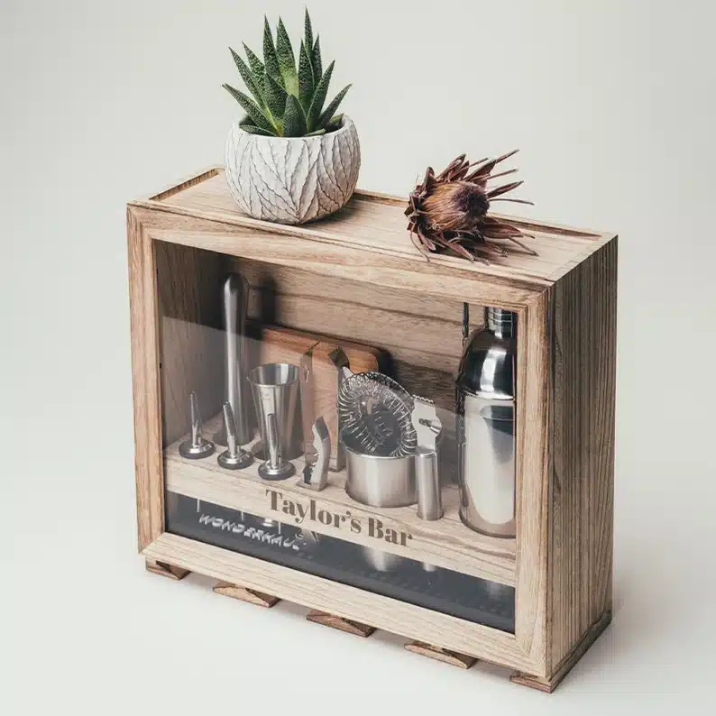 Housewarming Gifts for a Newly Divorced Friend - Personalized cocktail kit