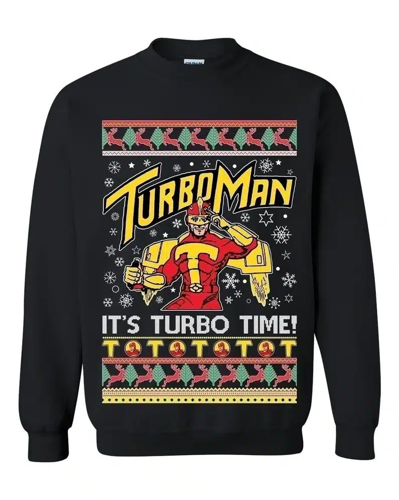 Turboman Christmas Sweater