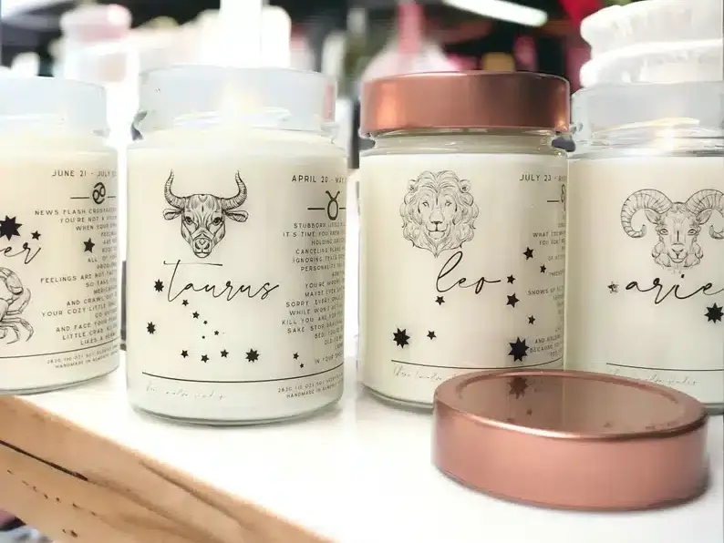 Zodiac Scented Candle
