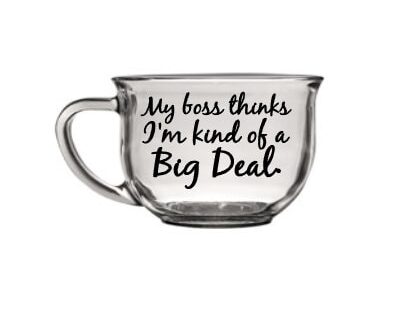 Boss mug funny gift idea for your employees