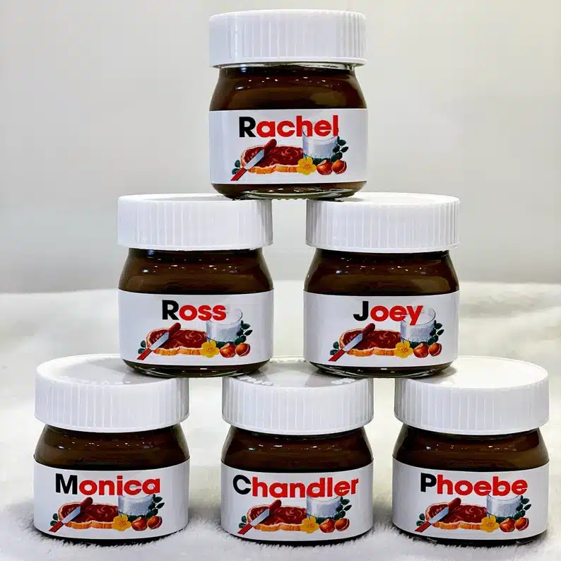 Custom Nutella Jar Label