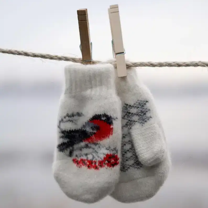 Wool Mittens for kids