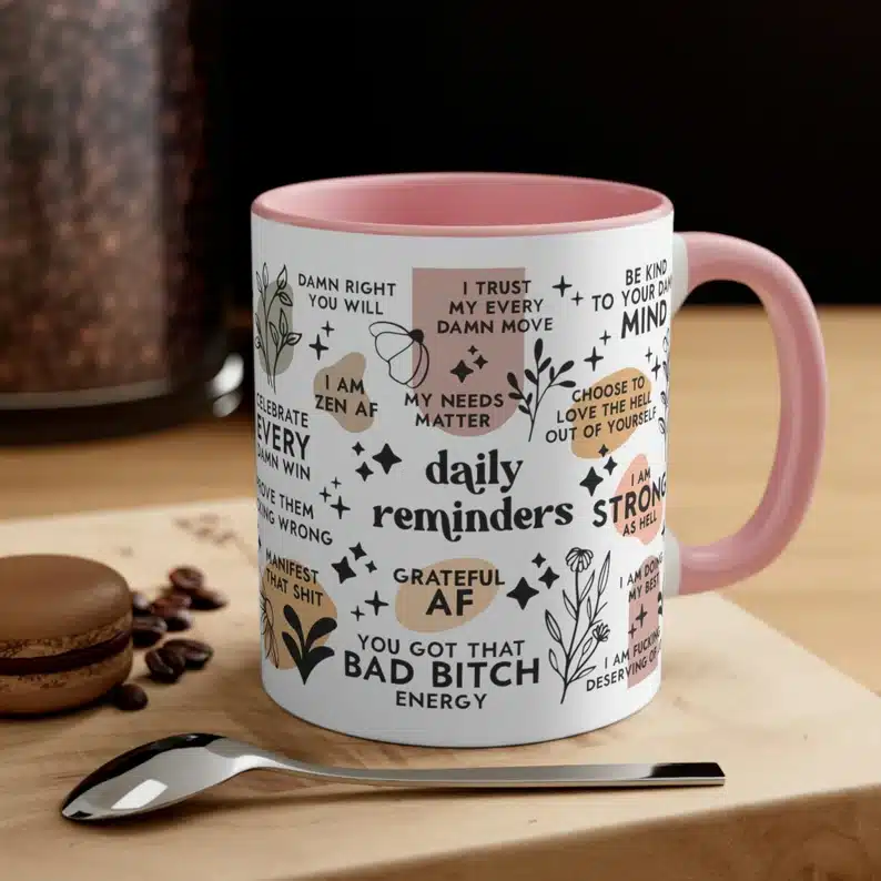 Daily Reminders mug