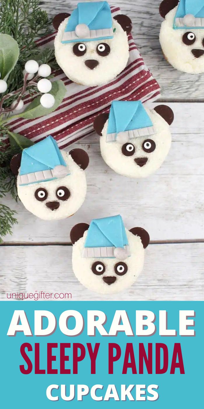 Adorable Sleepy Panda Cupcakes | Panda Cupcakes For Kids Parties | Easy Panda Cupcake Recipes | Cute Cupcake Ideas | Sleepy Panda Cupcake Recipes #SleepyPanda #Panda #Cupcakes #PandaCupcakes #KidsCupcakeIdeas #PartyCupcakes