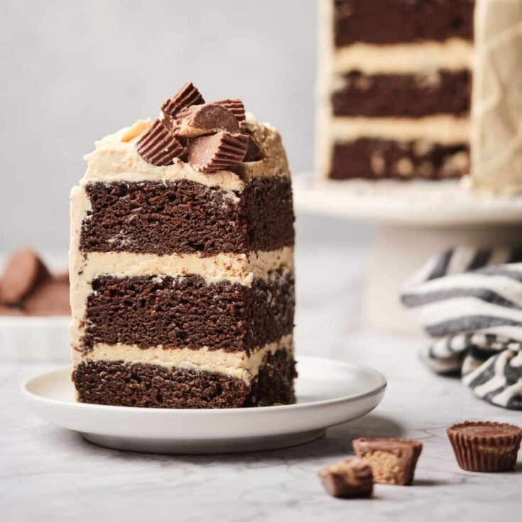 Image for Chocolate Cake with Peanut Butter Frosting