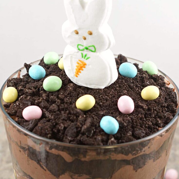 Image for Easter Trifle – Oreo Dirt Cake Dessert Recipe