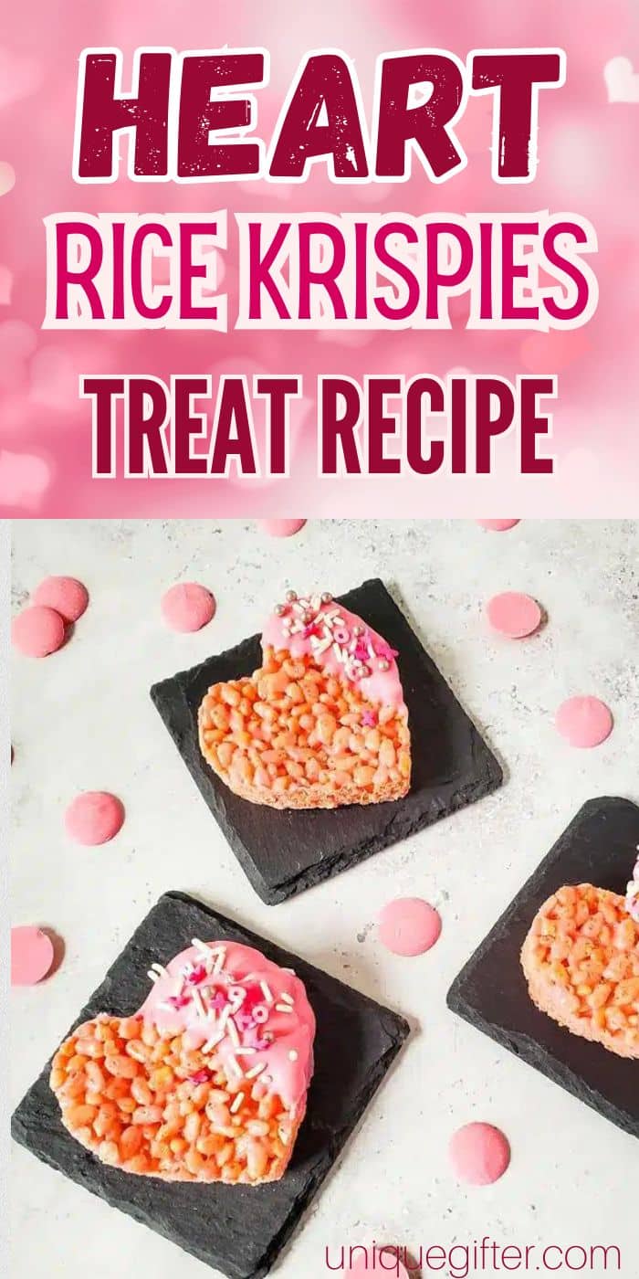 Fall in Love with Heart Rice Krispies Treat