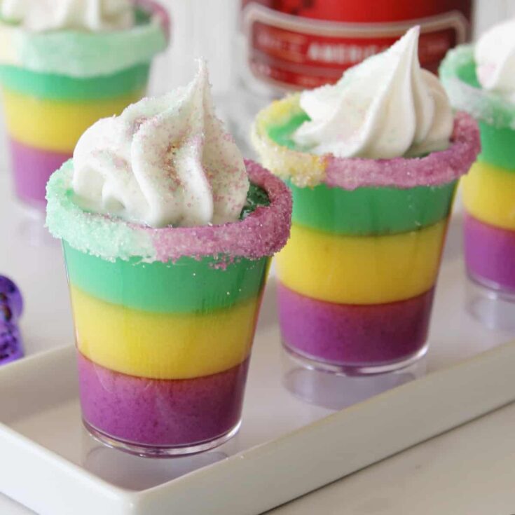 Image for Mardi Gras Jello Shots