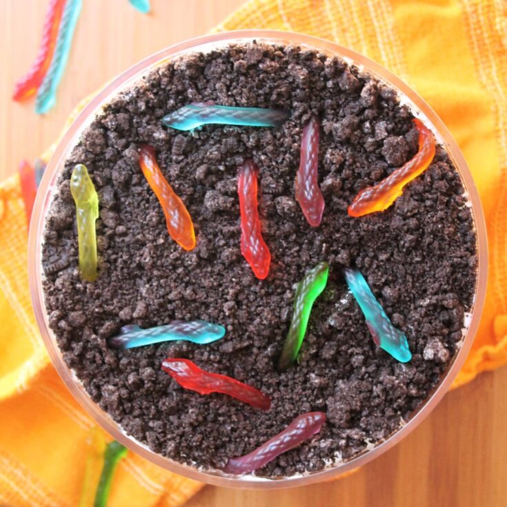 Image for Easy Dirt Cake Trifle Made With Brownies