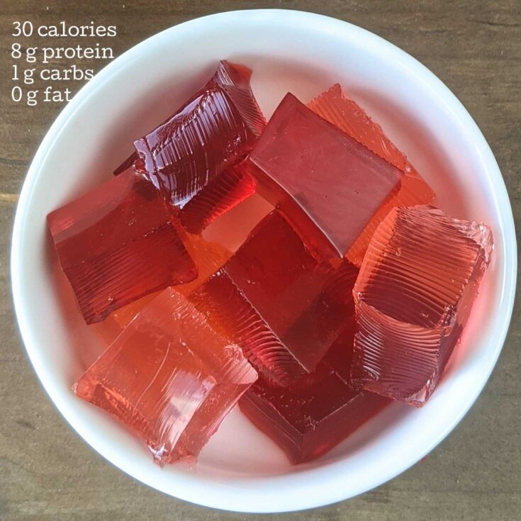 Image for Caffeine, Sugar-Free Jello Blocks