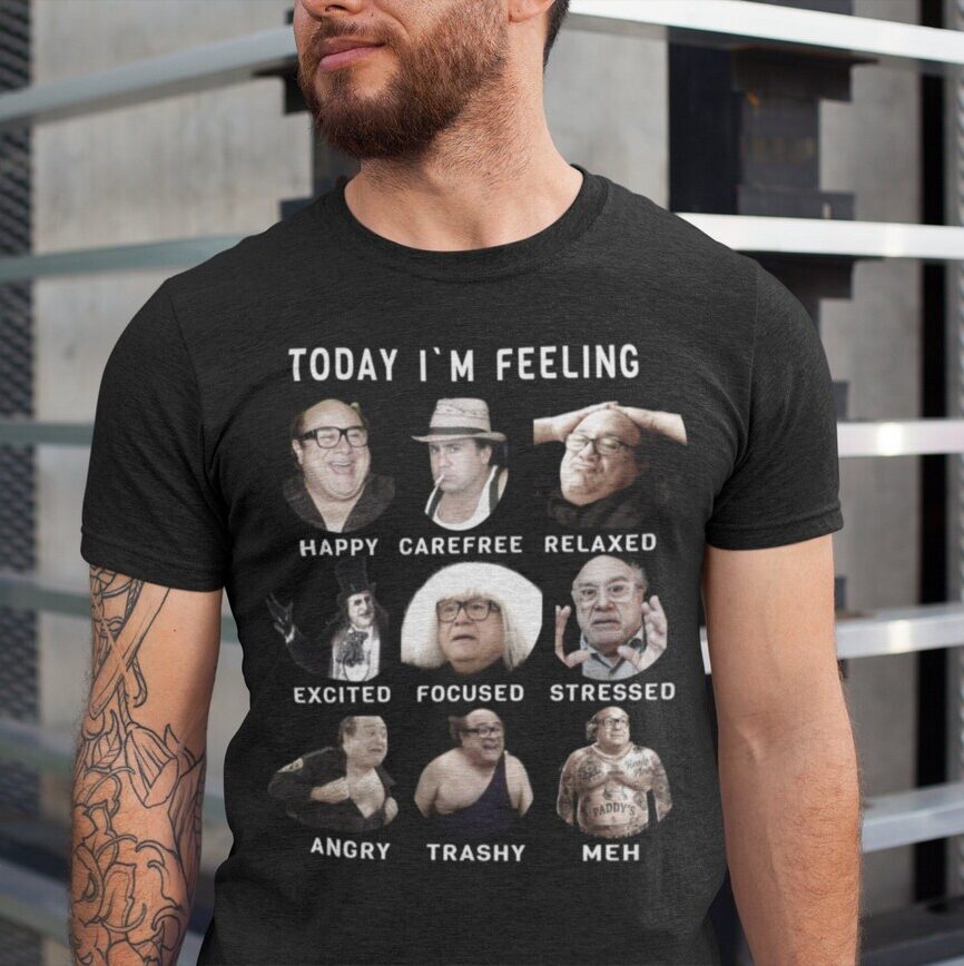 Today I'm feeling... Assorted face shirt