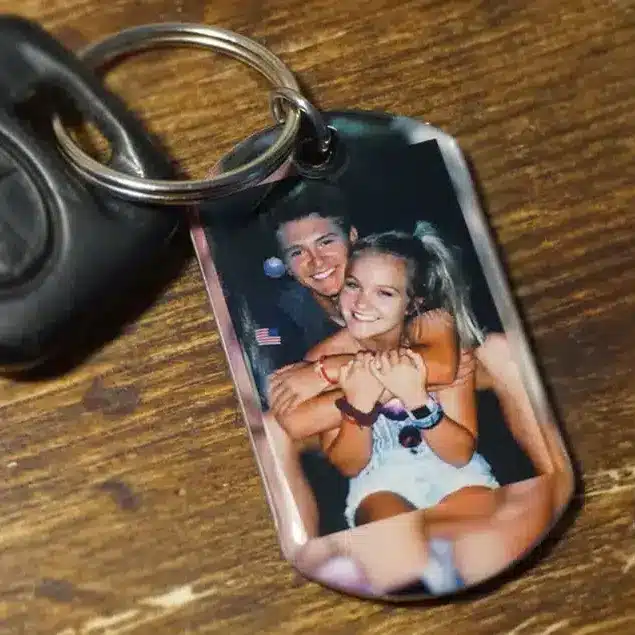 Personalized Keychain couple