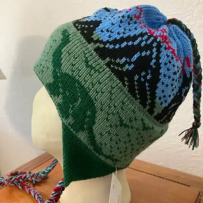 Dinosaur winter hat