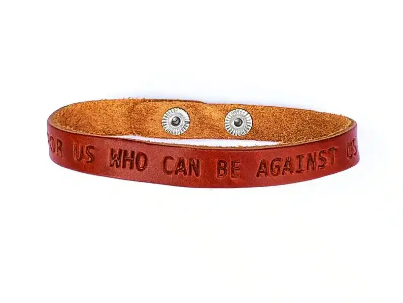 “If God is for us, who can be against us?” Romans 4:1 Bracelet