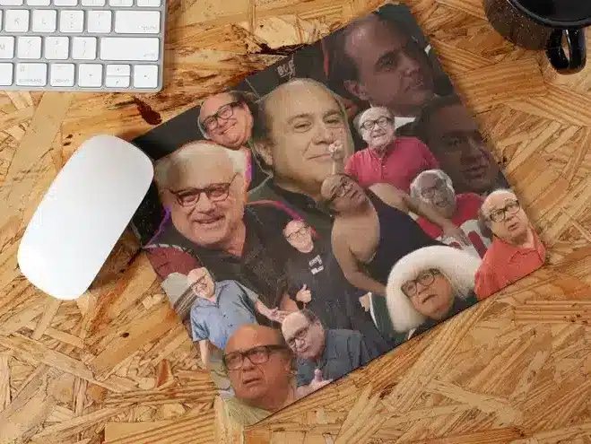 Danny DeVito characters Collage Mousepad