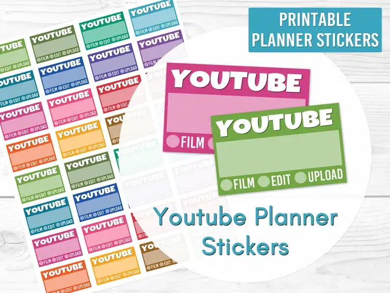 Video Planning Stickers