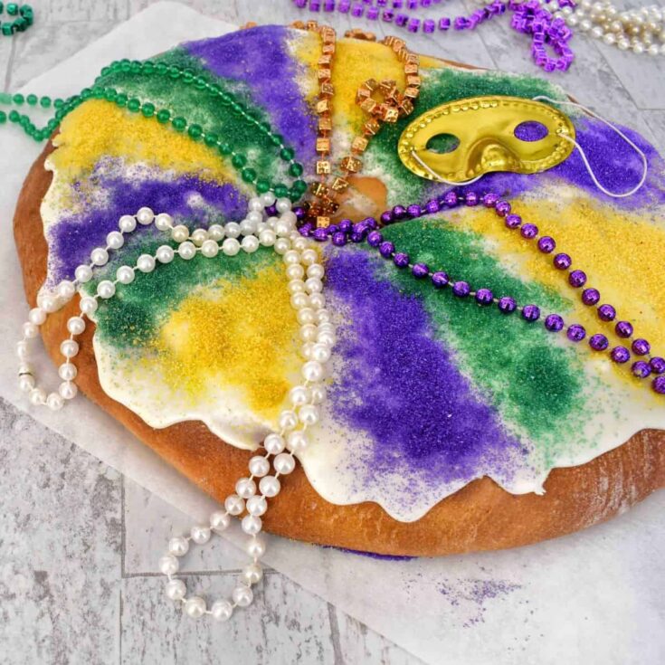 Image for Traditional Mardi Gras King Cake