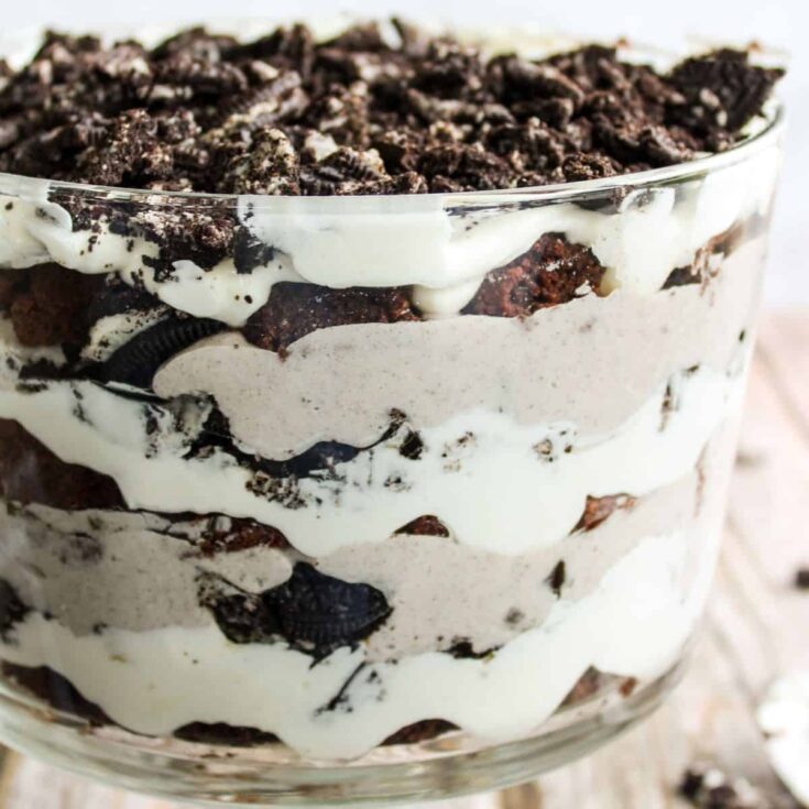 Image for Best EVER Oreo Brownie Trifle