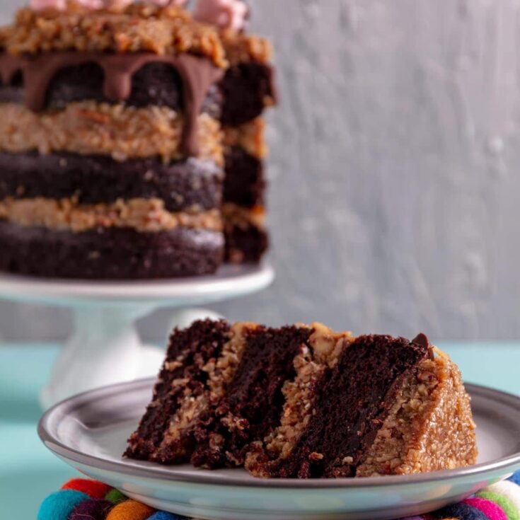 Image for German Chocolate Cake (Vegan)