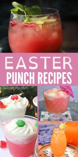 Easter Punch Recipes | Easy punch recipes for Easter | Kid and Adult Friendly Easter Punch Recipes | Make Easter special with one of these punch recipes | Punch Recipes #Easter #EasterRecipe #EasterPunch #Punch #PunchRecipes #BoozyPunch #KidFriendlyPunch
