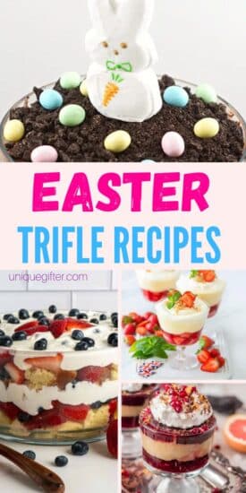 Easter Trifle Recipes | Easy Trifle Recipes | Get in the Easter spirit with these amazing Easter Trifle Recipes | Must try Easter Trifle Recipes | Easter Recipes #Easter #EasterRecipes #Trifle #TrifleRecipes #EasterTrifleRecipes #Recipes