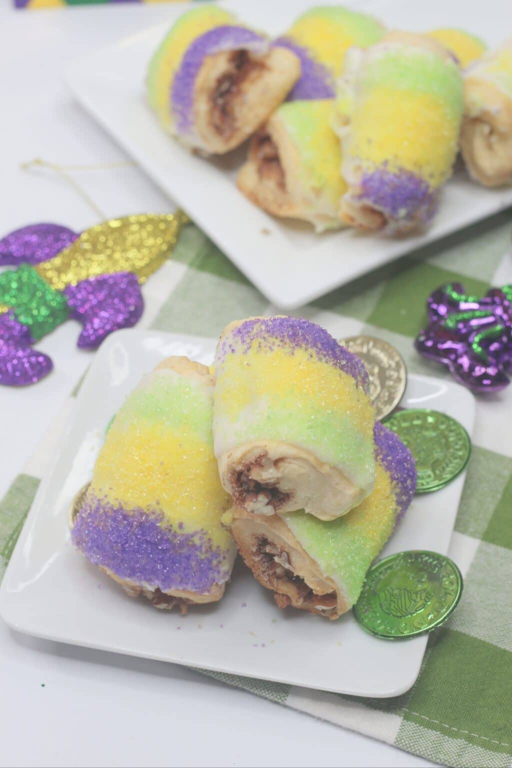 Mardi Gras Easy Mini King Cake Bites Unique Gifter