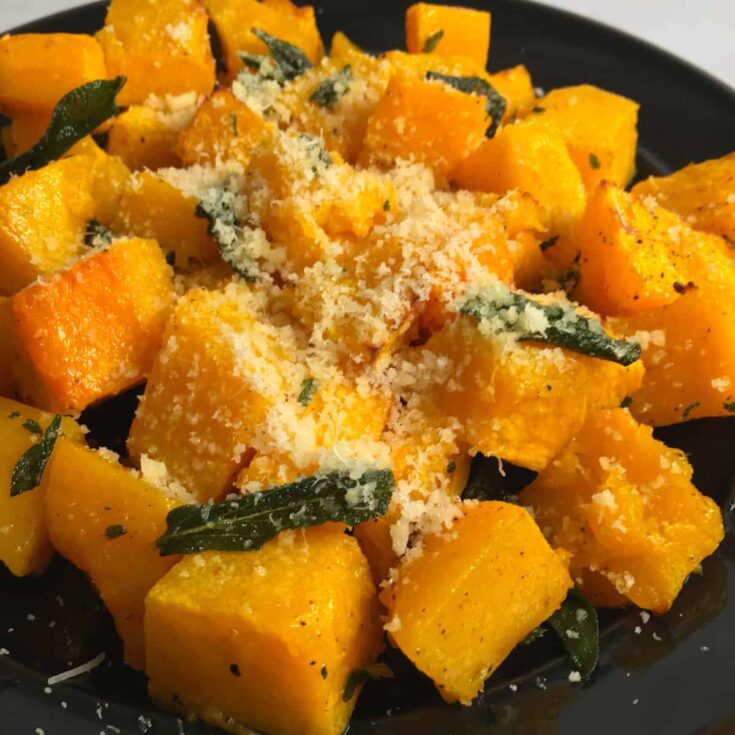 Image for Air Fryer Butternut Squash Recipe + VIDEO! (Time and Temp)