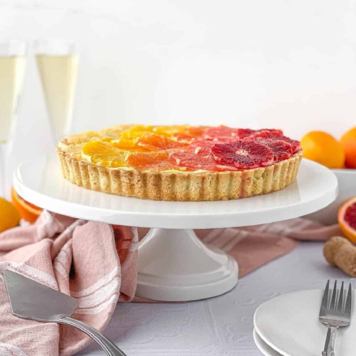 Image for Champagne Citrus Tart