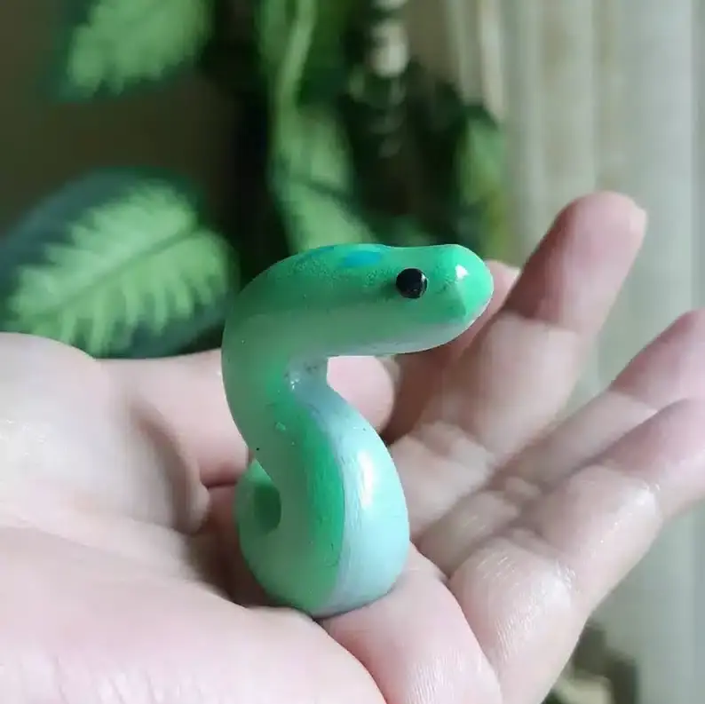 Cute Snake Figurine