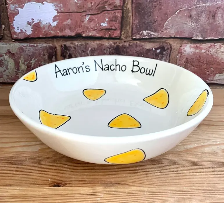 ersonalised Nacho Bowl