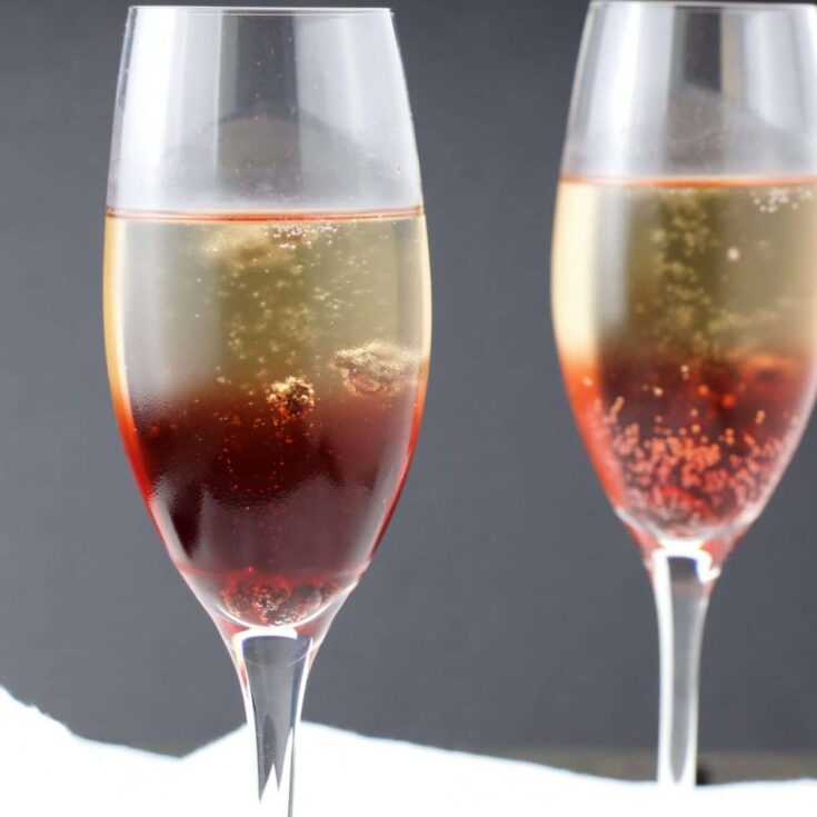 Image for Skinny Kir Royal with Blueberries