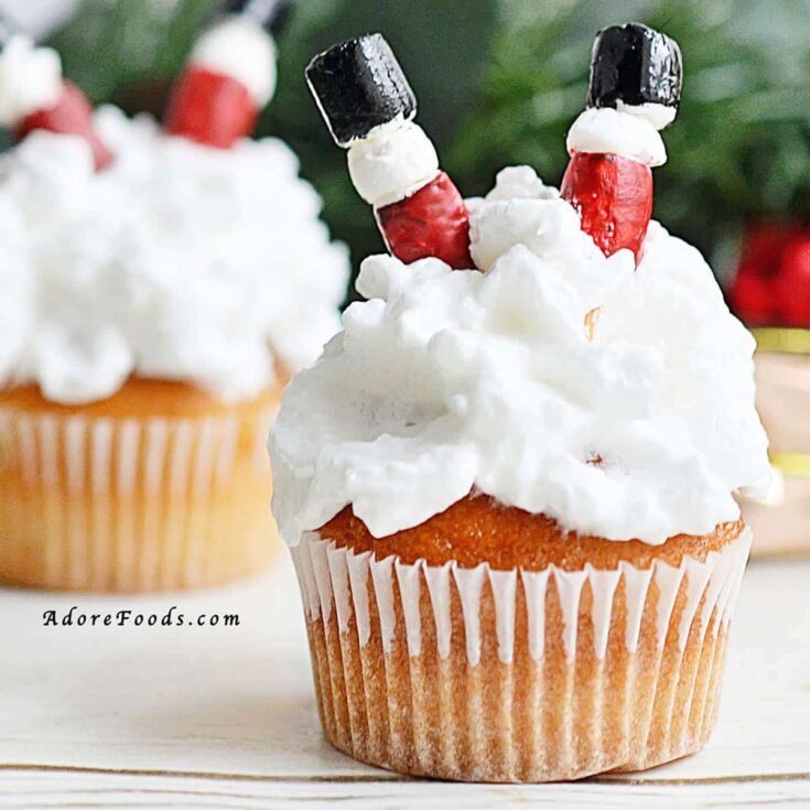 Image for Santa in Chimney Cupcakes