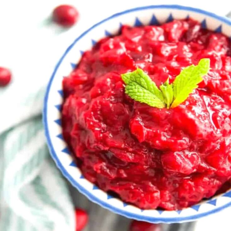 Image for Sugar Free Cranberry Sauce