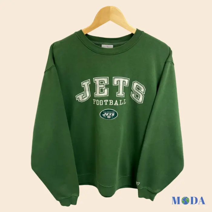 Y2K Green New York Jets x Reebok Sweatshirt
