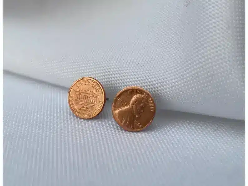 Mini Penny Studs
