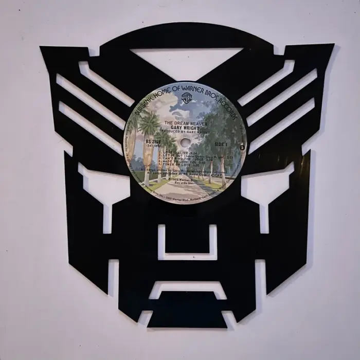 Transformers Vinyl Wall Clock