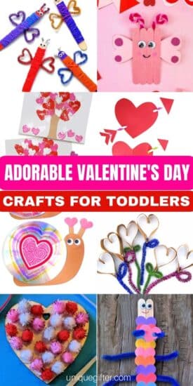 Adorable Valentine's Day Crafts for Toddlers | Easy Valentine's Day Crafts | Toddler Craft Ideas | Valentine's Day | Fun Crafts to do for Valentine's Day #ValentinesDay #ValentineCrafts #Toddlers #ToddlerCrafts #ValentineToddlerCrafts #Crafts