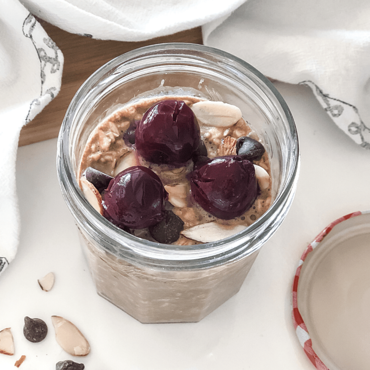 Image for Cherry Chocolate Overnight Oats