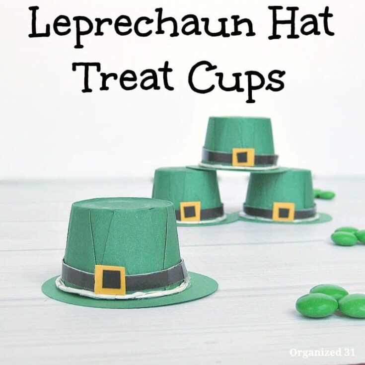 Image for St. Patrick's Day Leprechaun Hat Treat Cups
