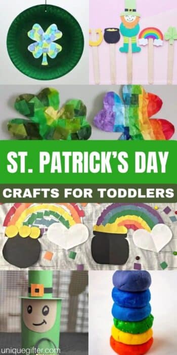 St. Patrick's Day Crafts For Toddlers | Crafts for toddlers St. Patrick's Day Ideas | Fun crafts for preschool kids to do | Easy and cheap St. Patrick's day craft ideas #StPatricksDay #Toddlers #Crafts #Green #ToddlerCrafts #DIY