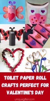 Toilet Paper Roll Crafts Perfect For Valentine's Day | Valentine's Day Craft Ideas | Kid and Toddler Valentine's Day Crafts | Toilet Paper Roll Crafts | Easy crafts to do with kids #ValentinesDay #ToiletPaperRoll #Crafts #ValentineCrafts #ToddlerCrafts #KidCrafts