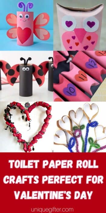 Toilet Paper Roll Crafts Perfect For Valentine's Day