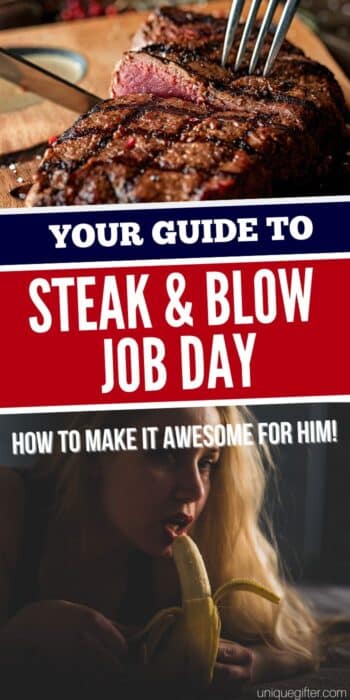 Your Guide to Steak and Blowjob Day | March 14th Men's Holiday | Celebrate Men | Funny Holidays | BJ Day Gifts #giftsformen #steakandbjday #sexy #valentinesday