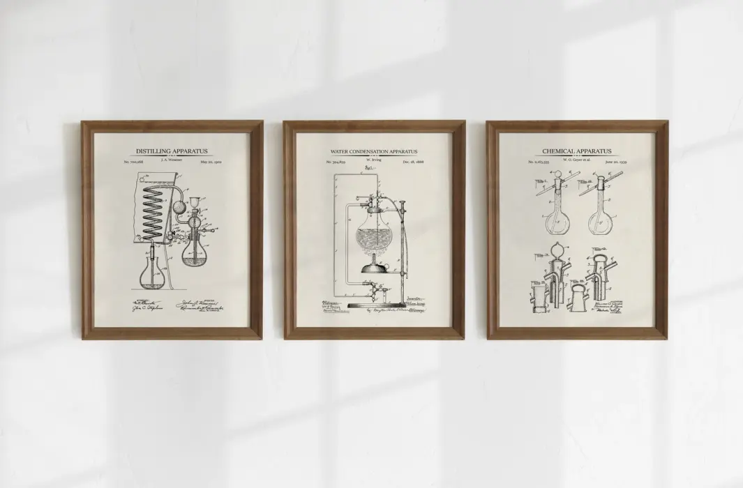 Chemistry Patent Prints 