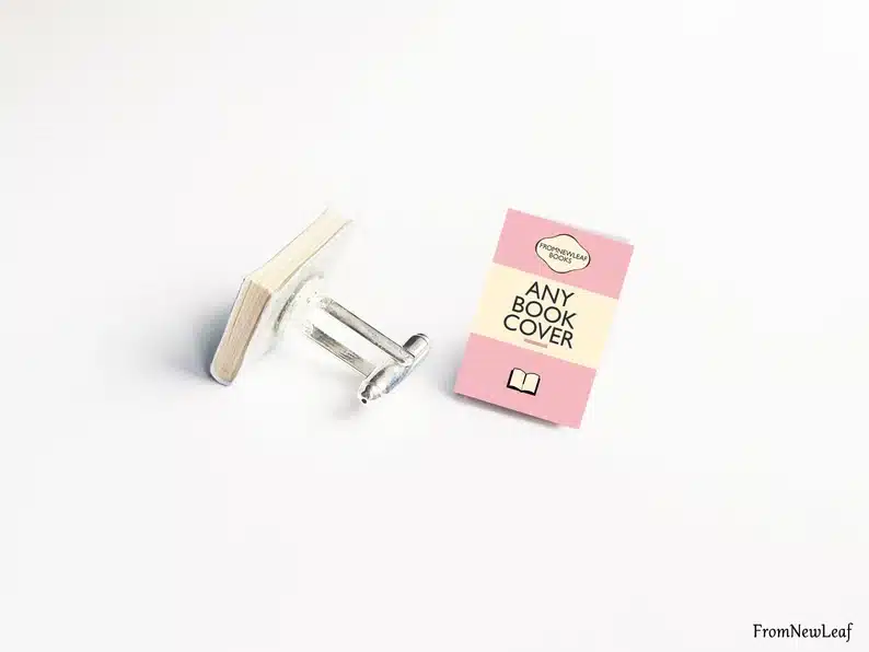 Cufflinks Miniature Book