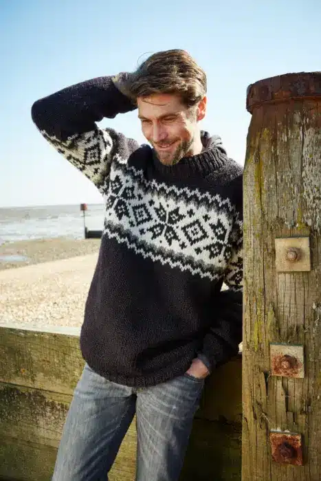 Men's Hand Knitted Sweater